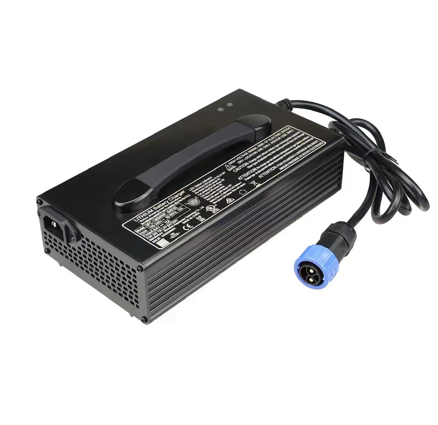 Smart design 87.6V 15A LiFePO4 battery charger For 24S LiFePO4 Battery charging