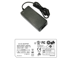 KS65DU-1800300 18V 3A AC DC power adapter UL/cUL FCC PSE CE GS RCM safety approvals