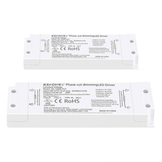 40W Triac Dimming Led Light Driver Constant Voltage