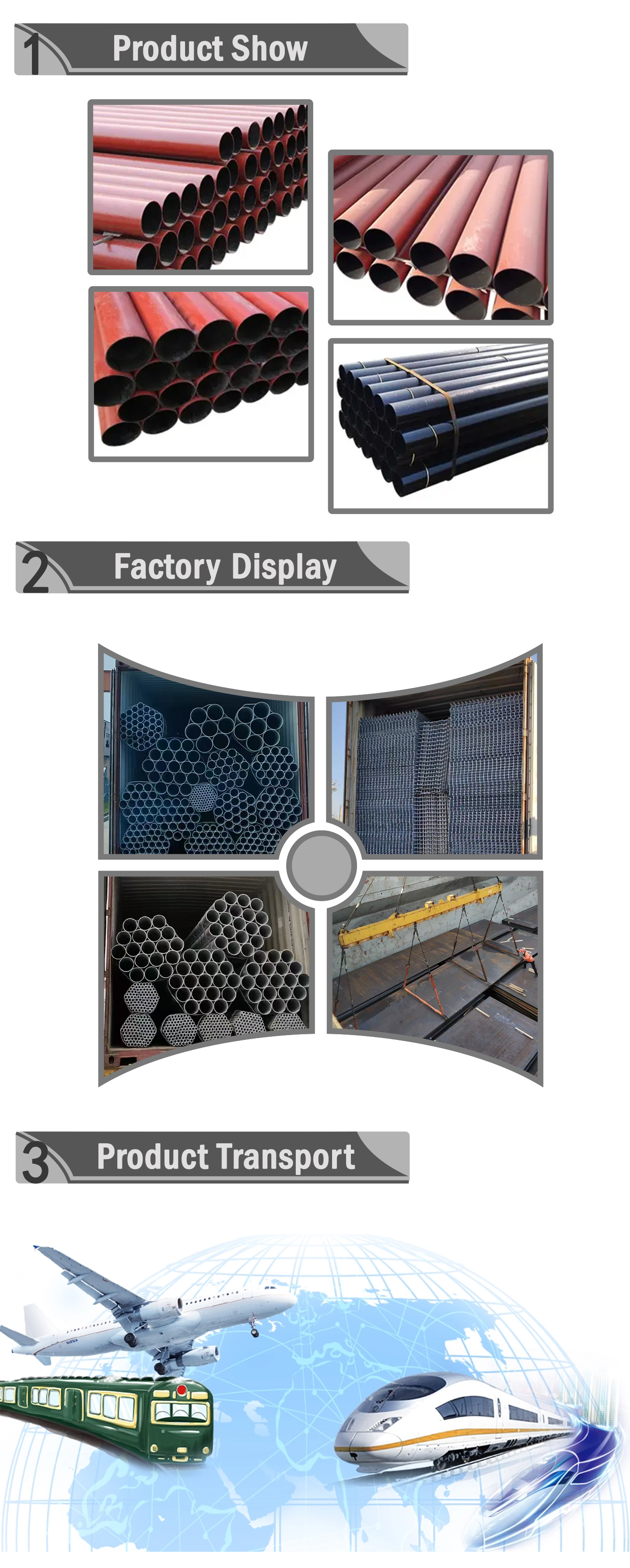 Cast iron drainage pipe