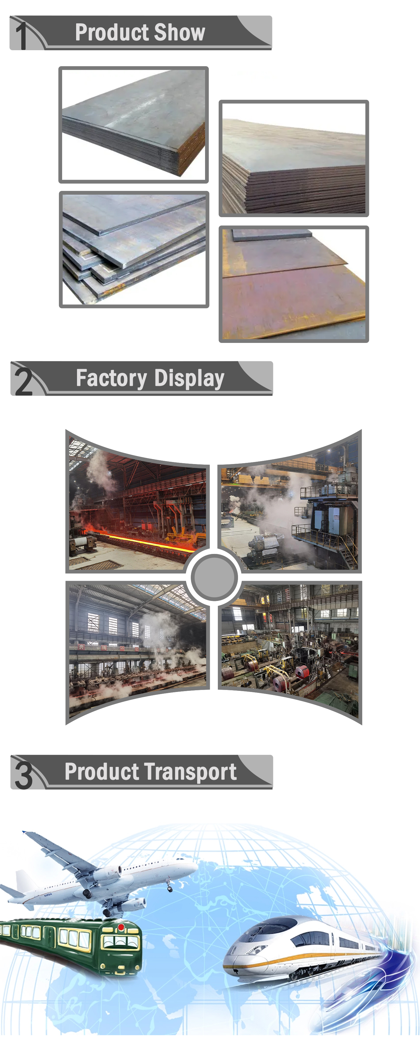 Marine engineering equipment steel plate