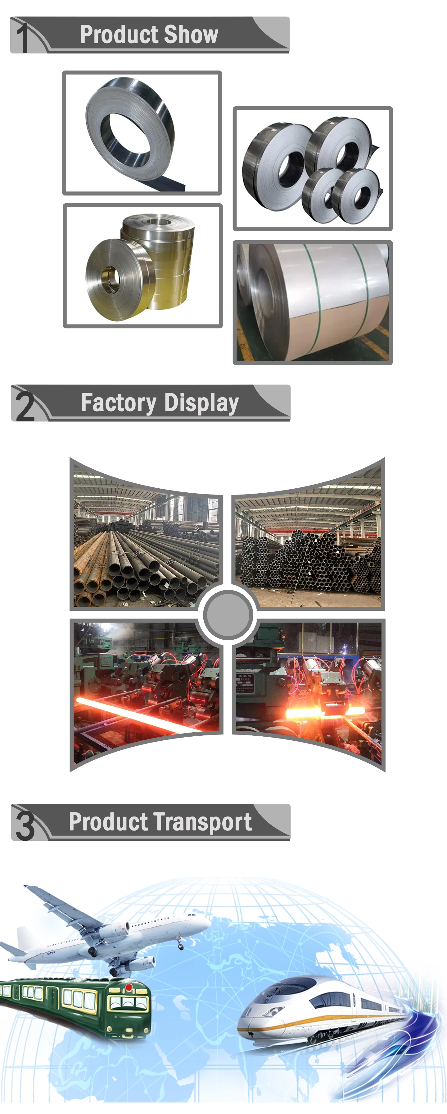 Hot rolled stainless steel strip