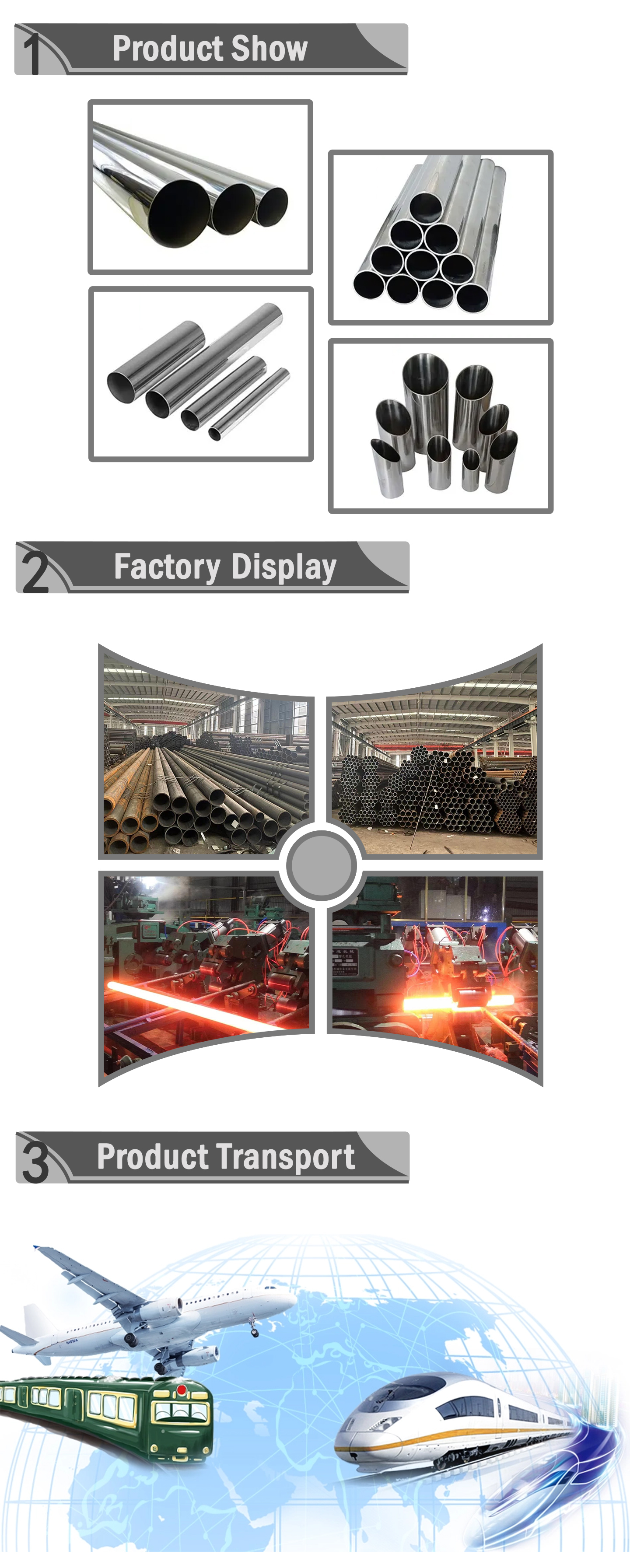 Stainless steel seamless tube