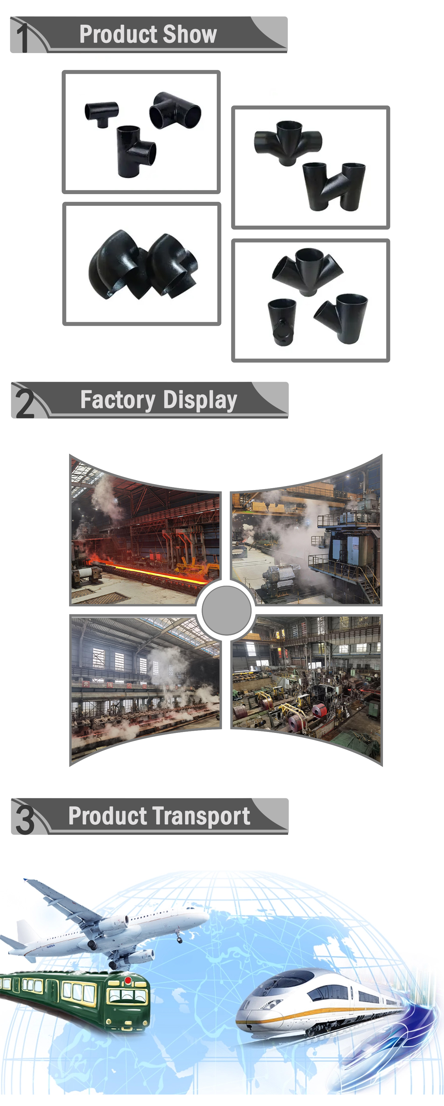 Cast iron pipe fittings