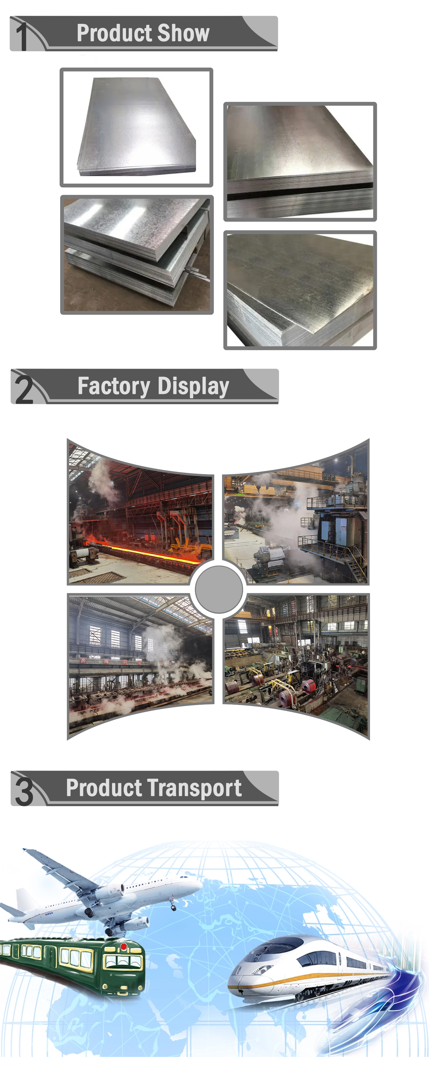 Galvanized steel plate