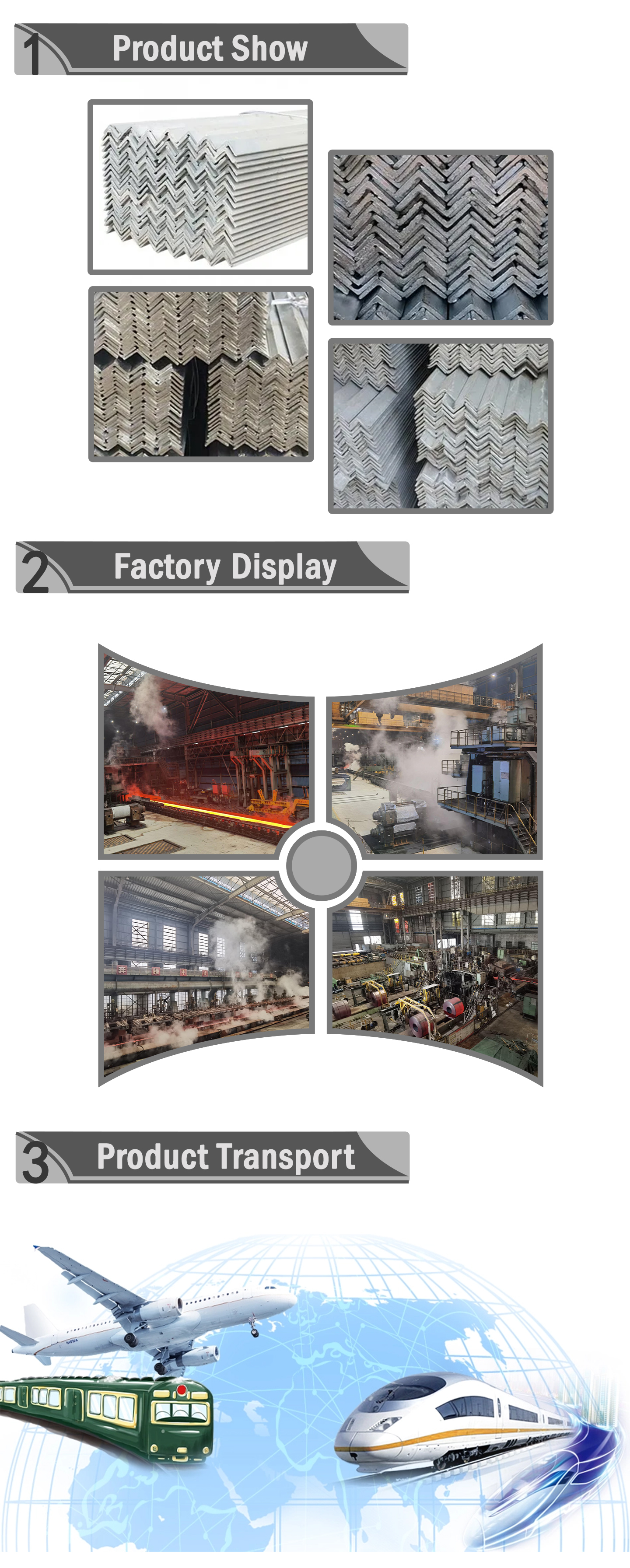 Galvanized angle steel