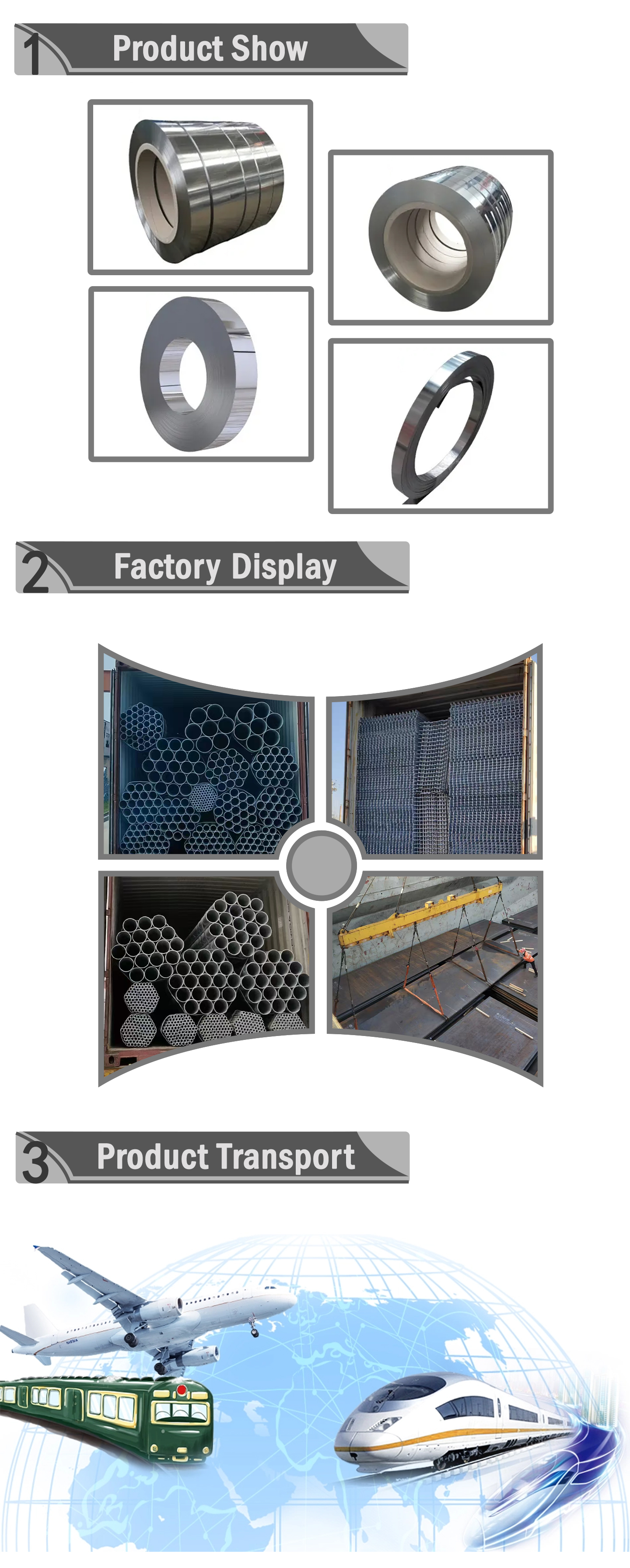 Stainless steel strip