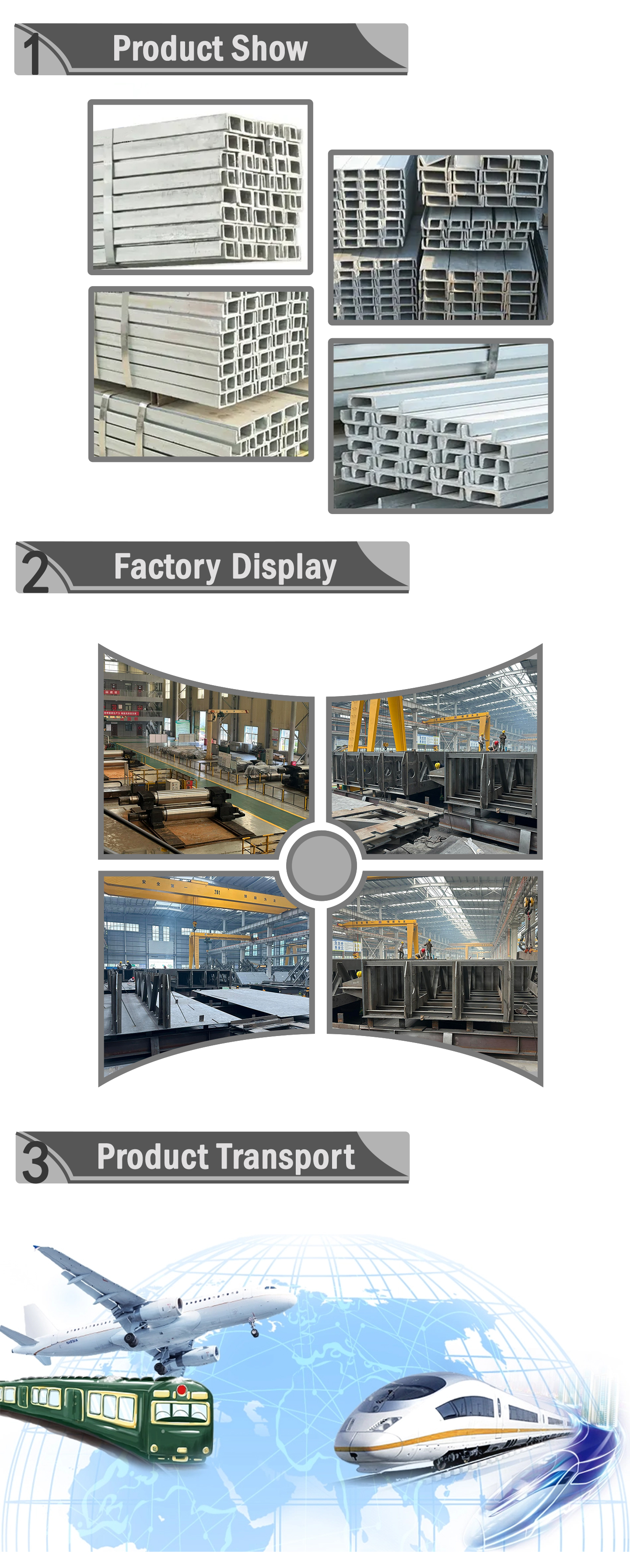 Galvanized channel steel