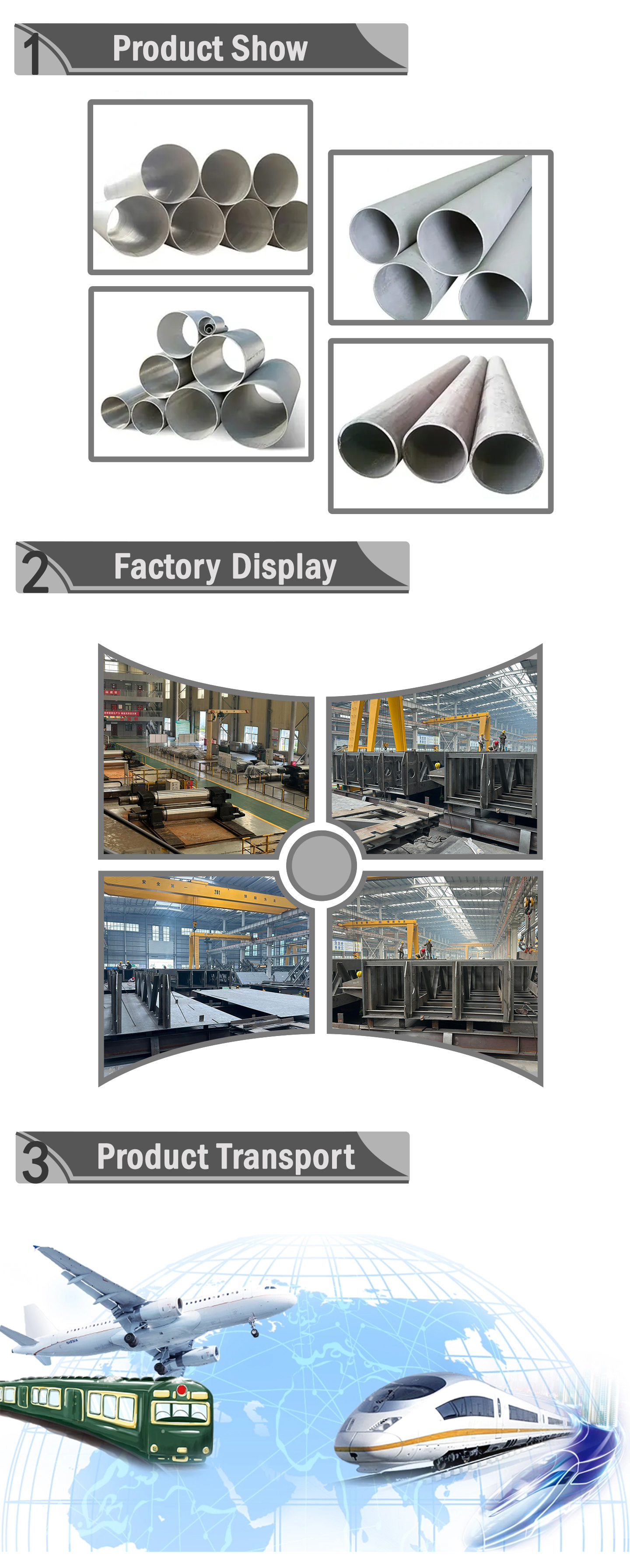 Stainless steel seamless pipe