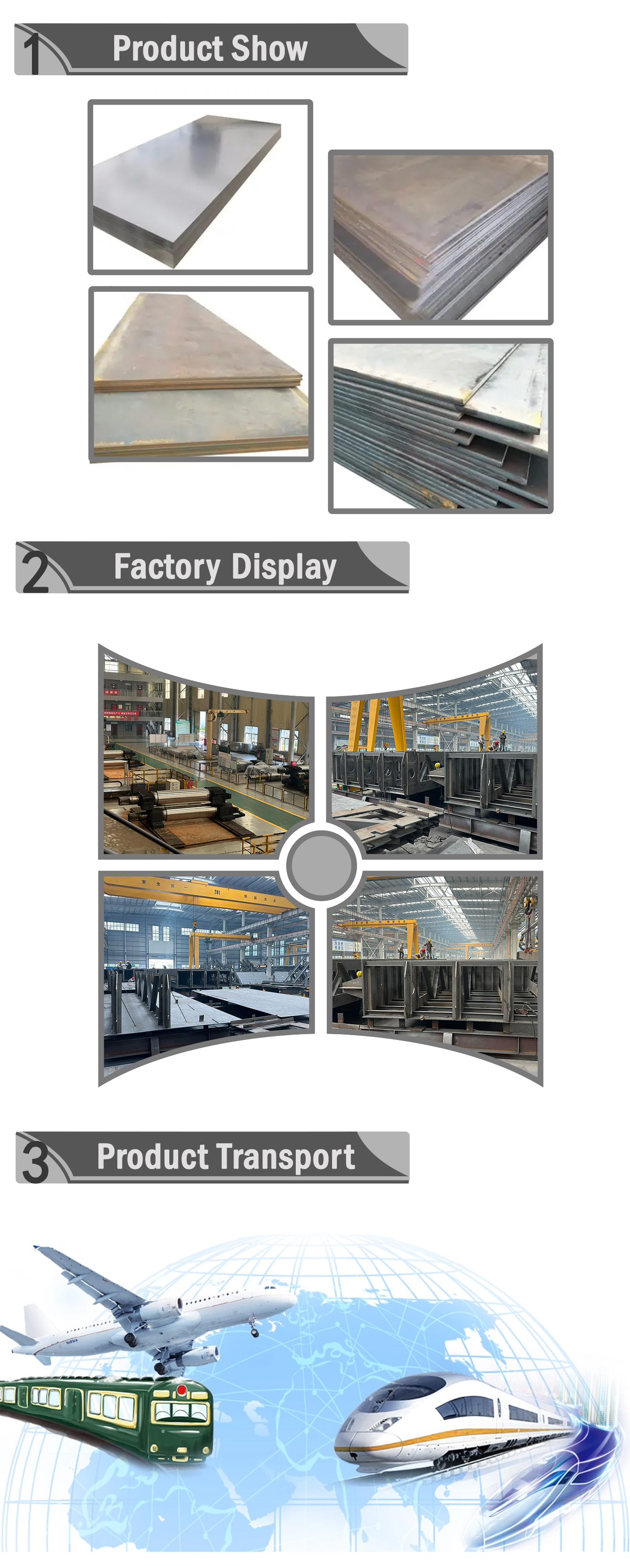 Low alloy steel plate