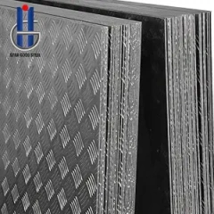 Stainless steel checkered plate