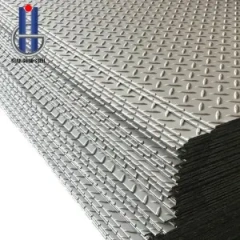 Stainless steel checkered plate