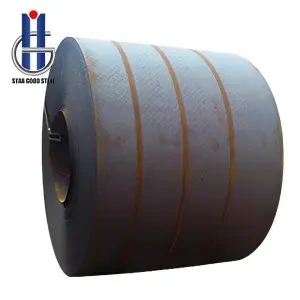 Checkered steel coil