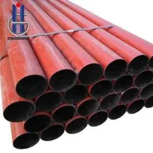 Cast iron drainage pipe