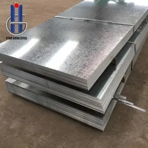 Galvanized steel plate
