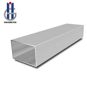 Stainless steel rectangular tube