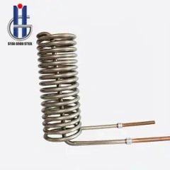 Stainless steel spiral tube