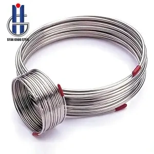 Stainless steel spiral tube