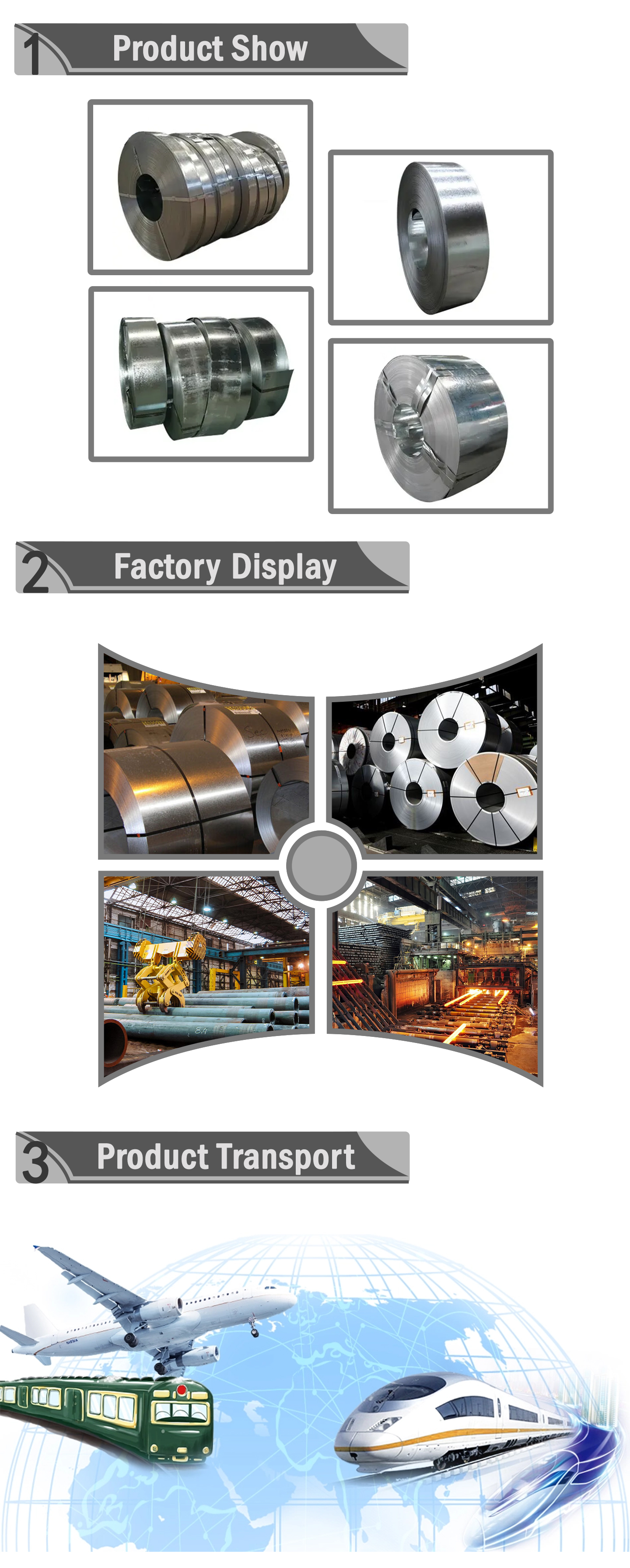 Galvanized steel strip