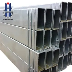 Galvanized rectangular steel tube