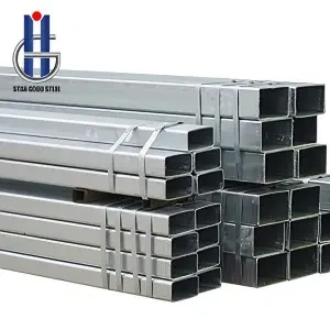 Galvanized rectangular steel tube