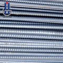 Galvanized steel rebar