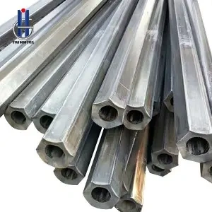 Shaped steel tube