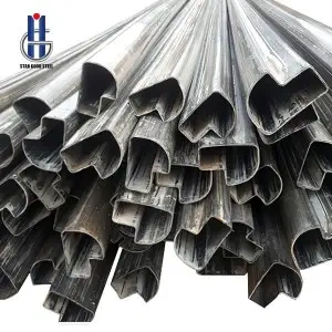 Shaped steel tube