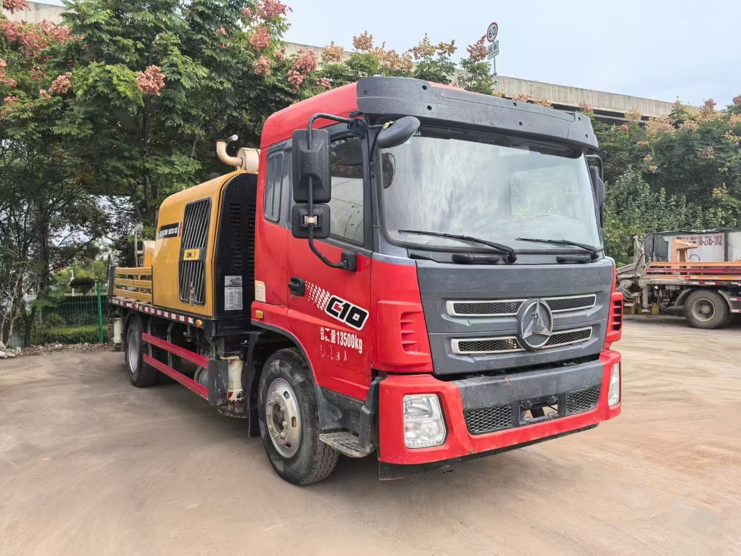 Sany Truck Mounted Concrete Pump 23MPa