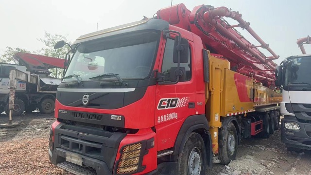 Sany concrete pump truck 67m