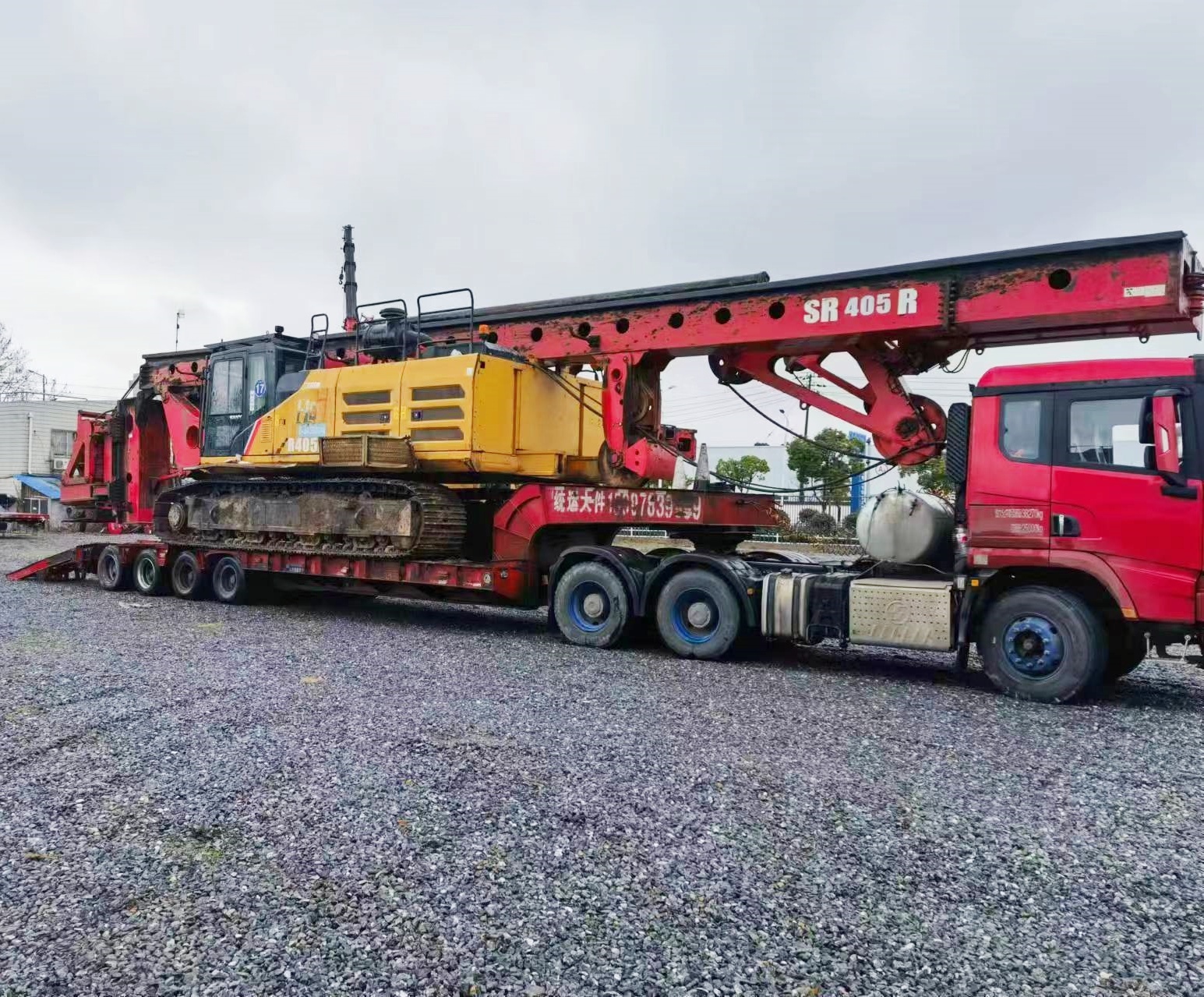 SANY Rotary Drilling Rig 405kN.m