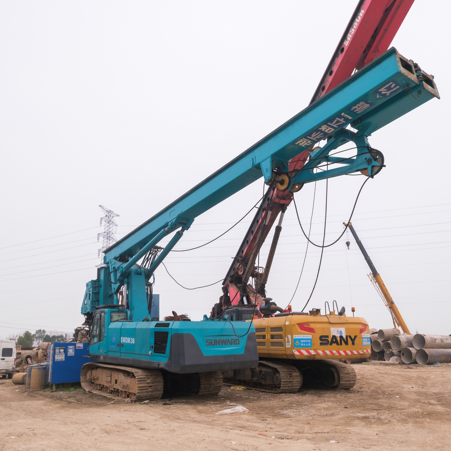 SWDM36  Rotary Drilling Rig 418kN.m