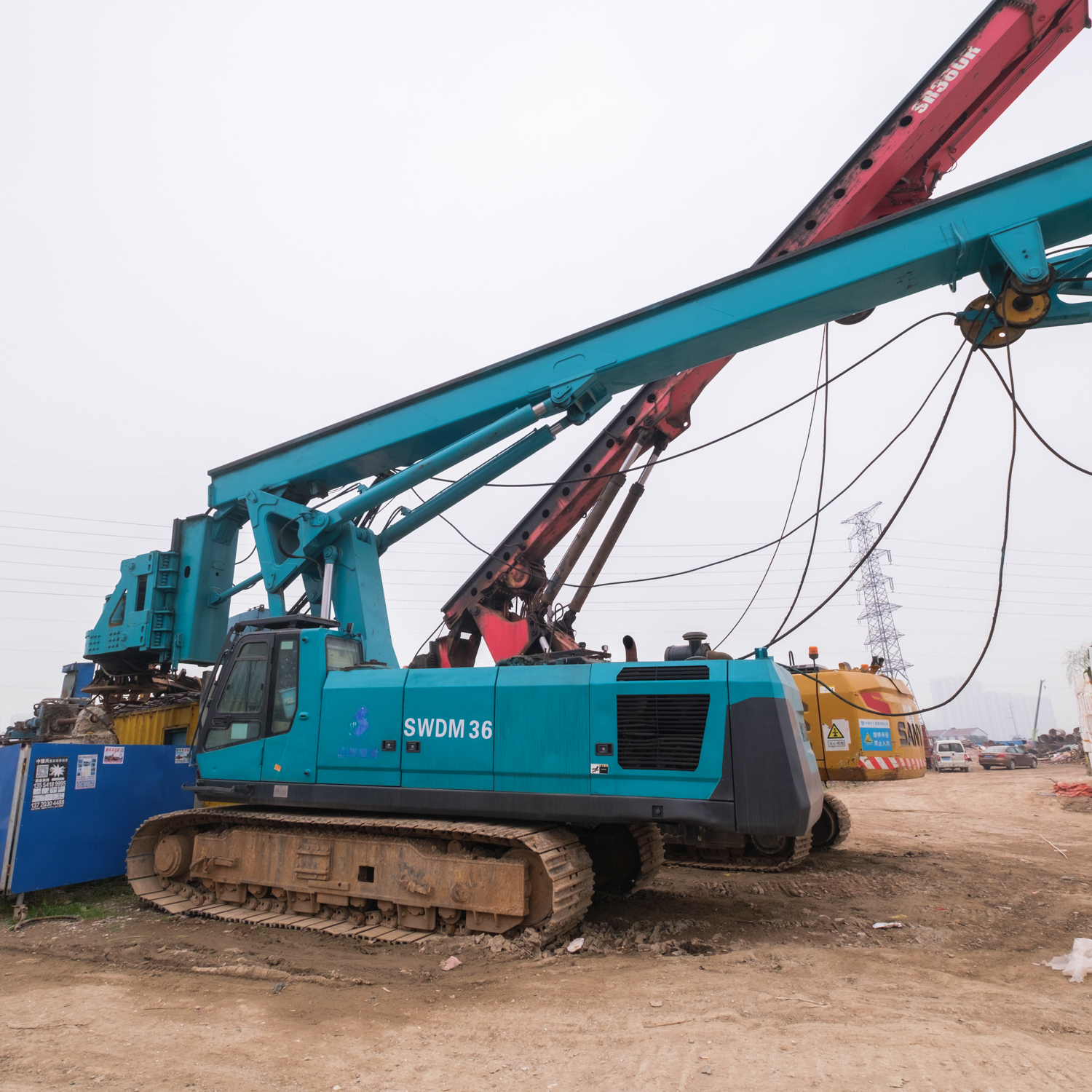 SWDM36  Rotary Drilling Rig 418kN.m