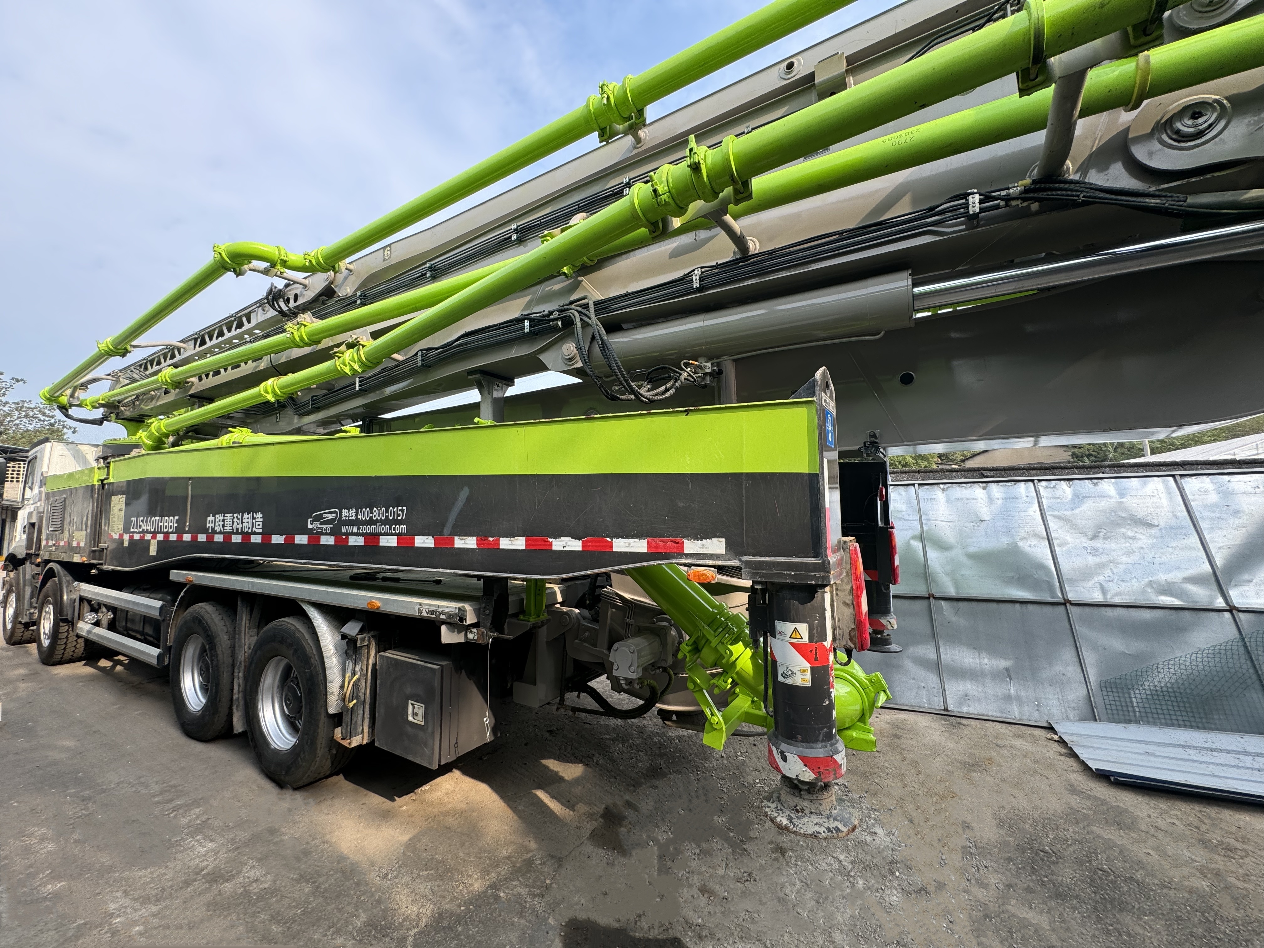 ZOOMLION Concrete Pump Truck 62m