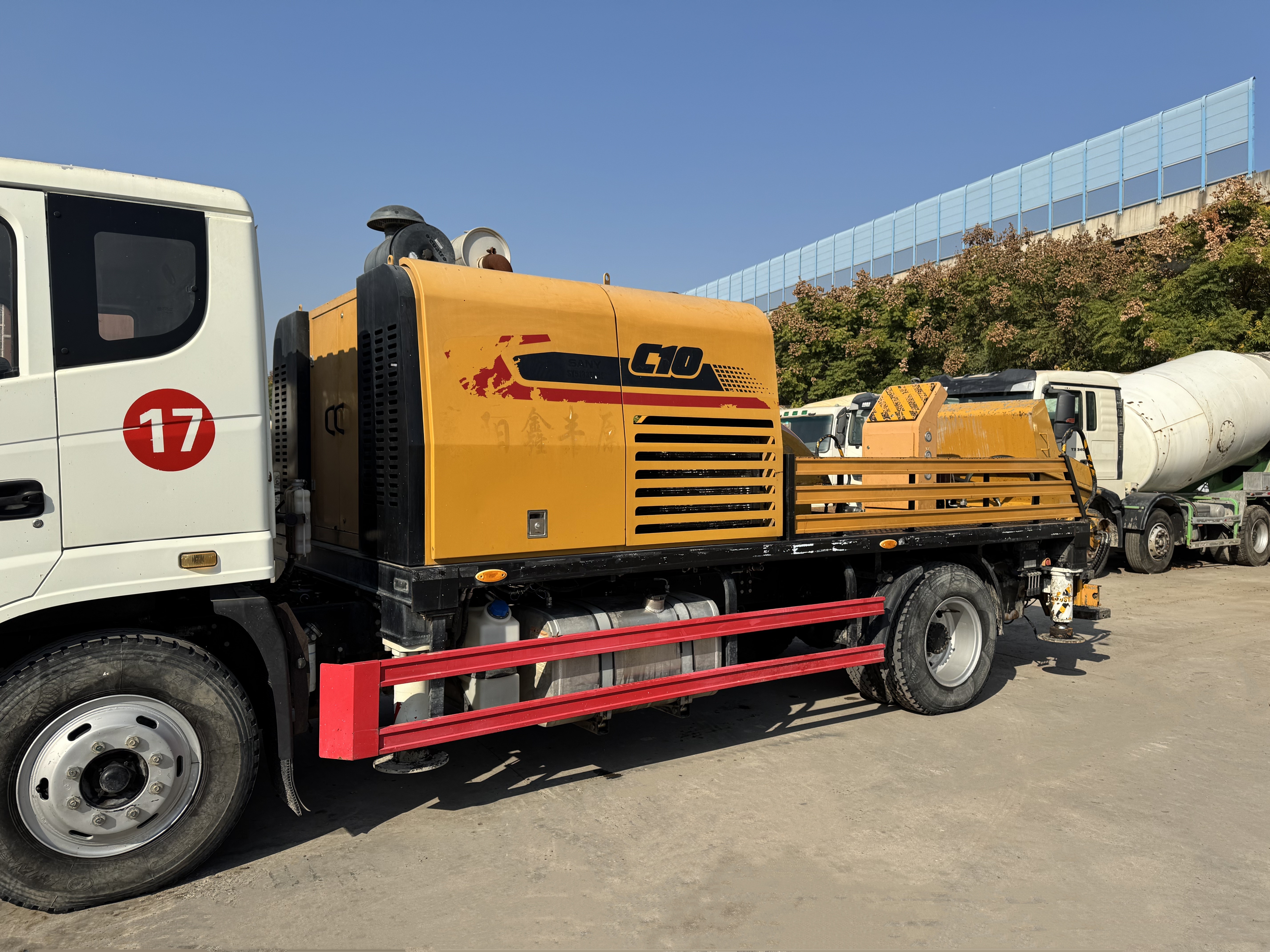 SANY Truck Mounted Concrete Pump 20MPa