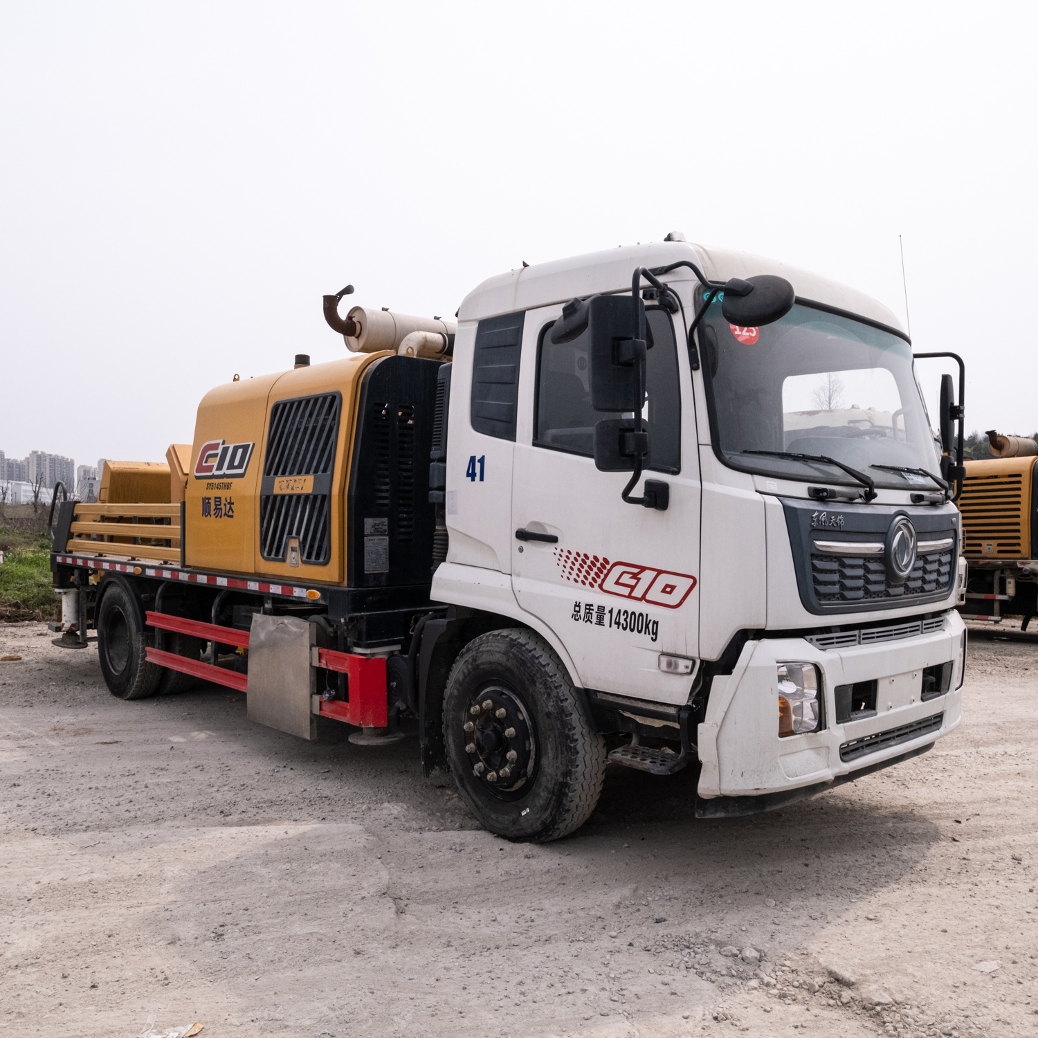 SANY Truck Mounted Concrete Pump 25MPa