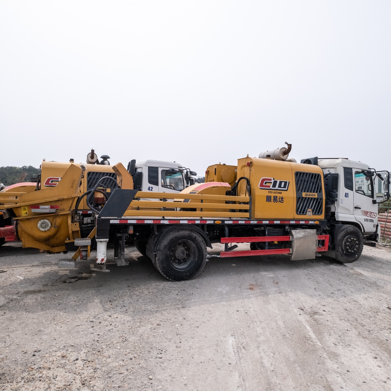 SANY Truck Mounted Concrete Pump 25MPa