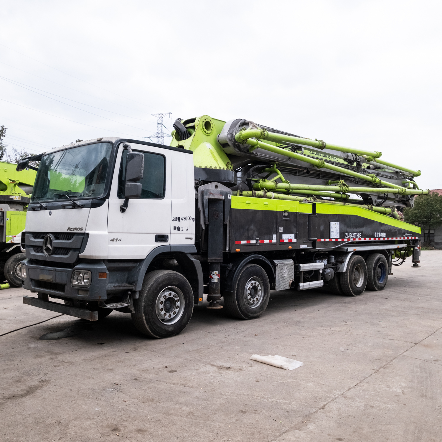 Zoomlion Concrete Pump Truck 56m