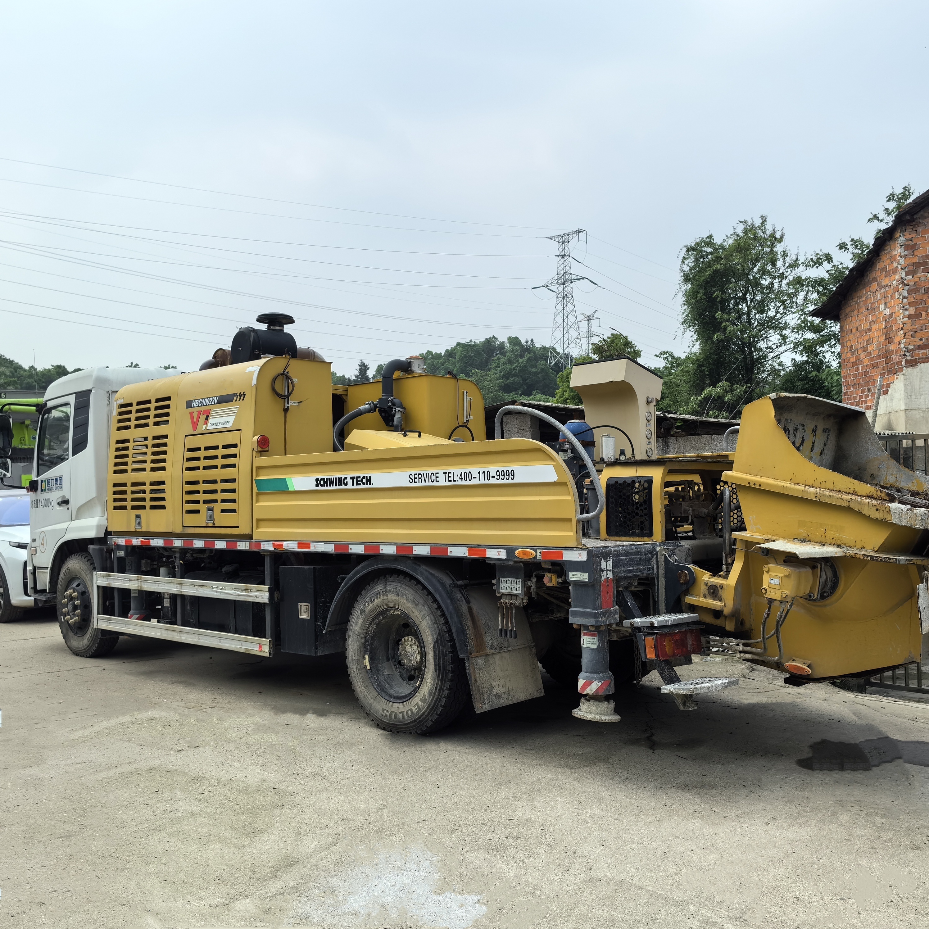 XCMG Truck Mounted Concrete Pump 22MPa
