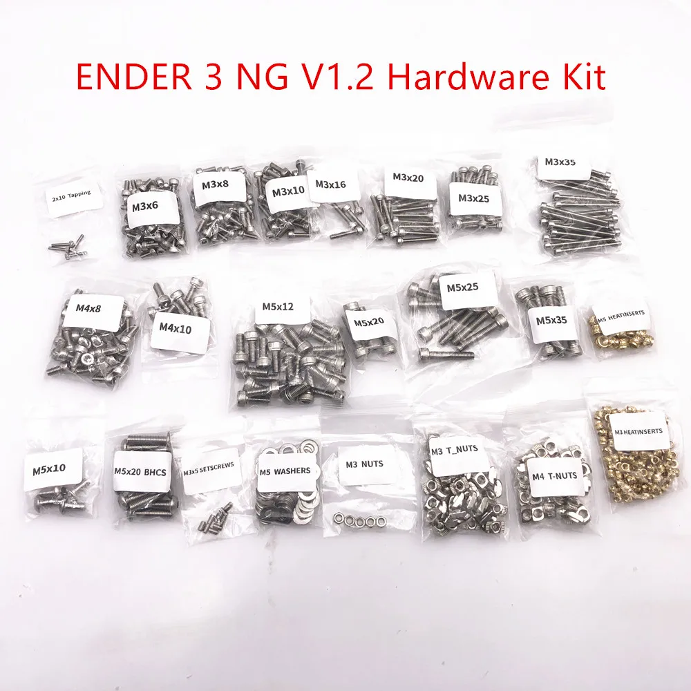 Funssor Ender 3 NG V1.2 corexy conversion Hardware screw nuts kit