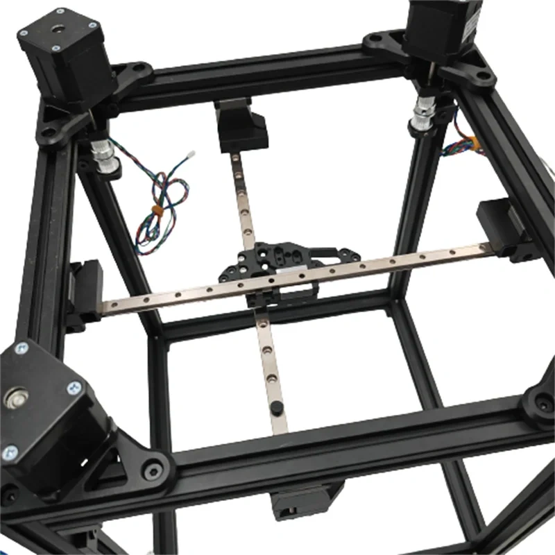 Funssor Annex K3 3D printer CNC XY axis motion 6.5mm Linear Rails  Mounts upgrade kit  Black Color