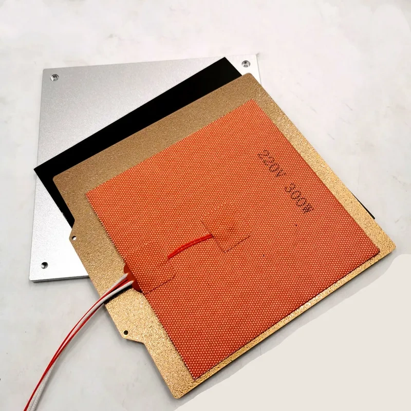 Funssor Annex K3 3D printer heated bed magnet PEI sheet silicone pad MIC6 aluminum alloy plate kit180mm
