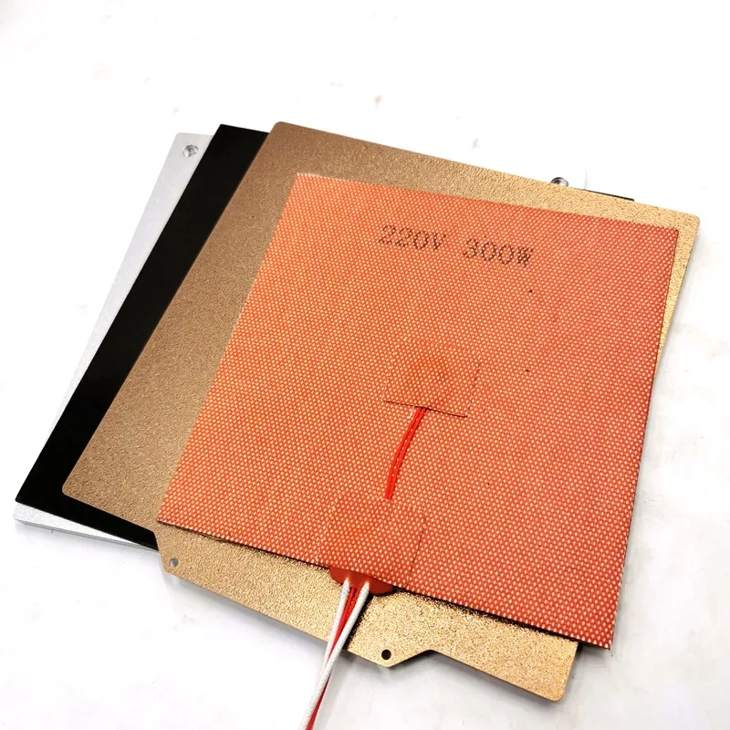 Funssor Annex K3 3D printer heated bed magnet PEI sheet silicone pad MIC6 aluminum alloy plate kit180mm