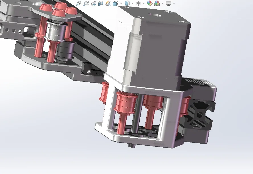 Funssor CNC  All Metal  Refined Voron2.4  Trident 3D printer 9mm belt  4AWD mod upgrade kit for NEMA17 stepper Motor