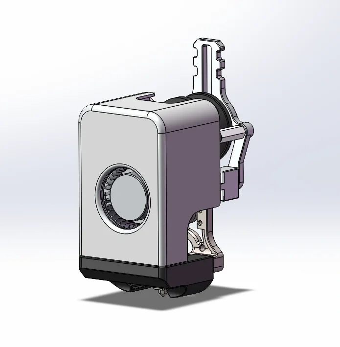 Funssor Voron2.4 Trident 3D printer X carriage print head with Sherpa mini extruder Bambulab hotend