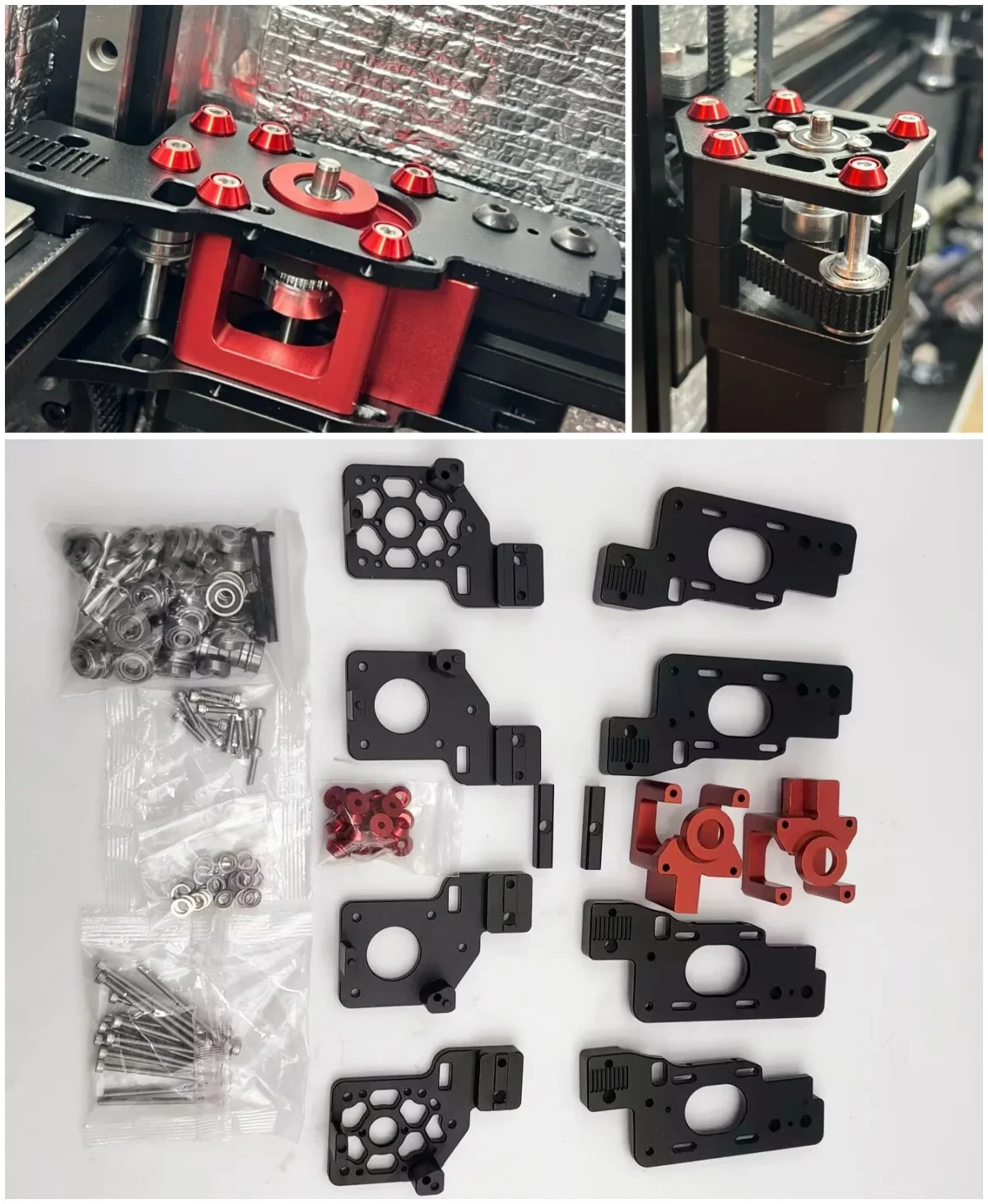 Funssor CNC All Metal Refined Voron2.4 Trident 3D printer 9mm belt