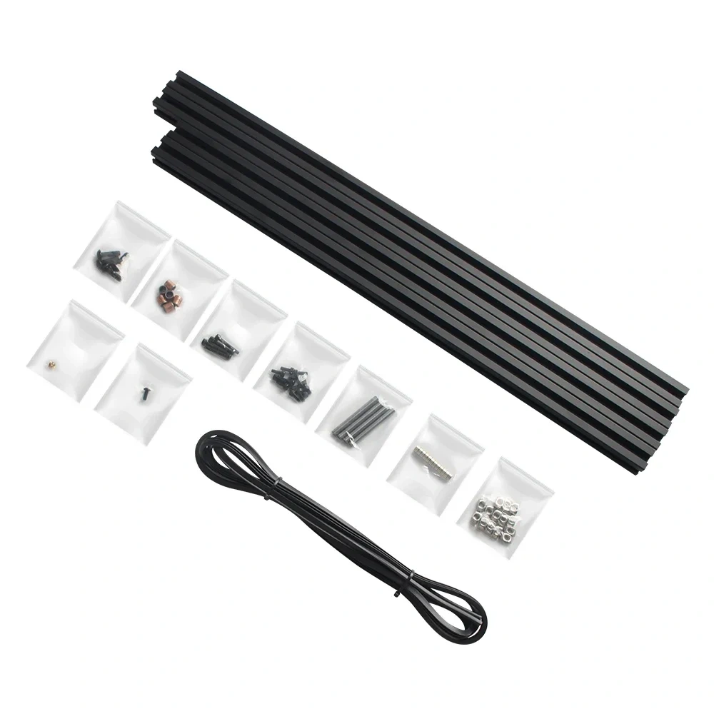 Clicky-Clack Fridge Door Kit with panels(Optional) for Voron Trident 250mm,300mm  350m Size Clicky Clack Door 3D Printer Parts