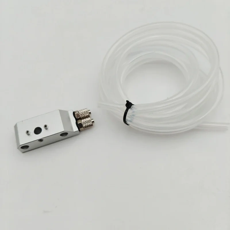 Funssor Creality aluminum CNC water cooling block for Ender 3D printer sprite extruder water cooled heatsink upgrade kit