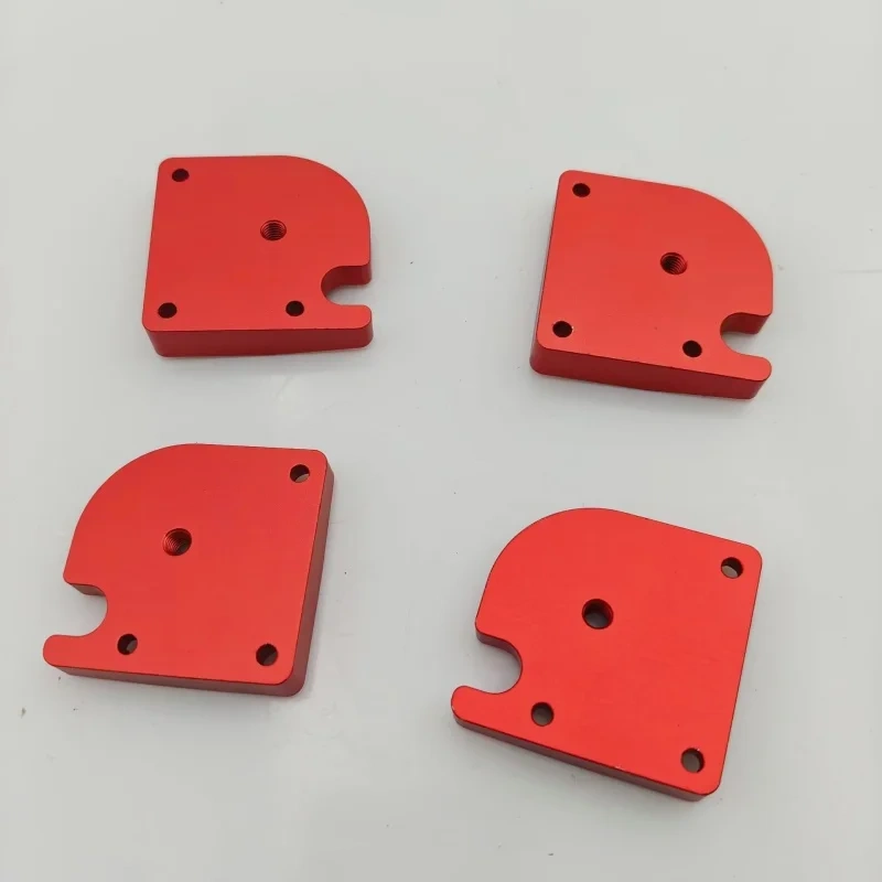 Funssor 4pcs  Voron 2.4 R2  3D printer aluminum alloy CNC Z base plate kit