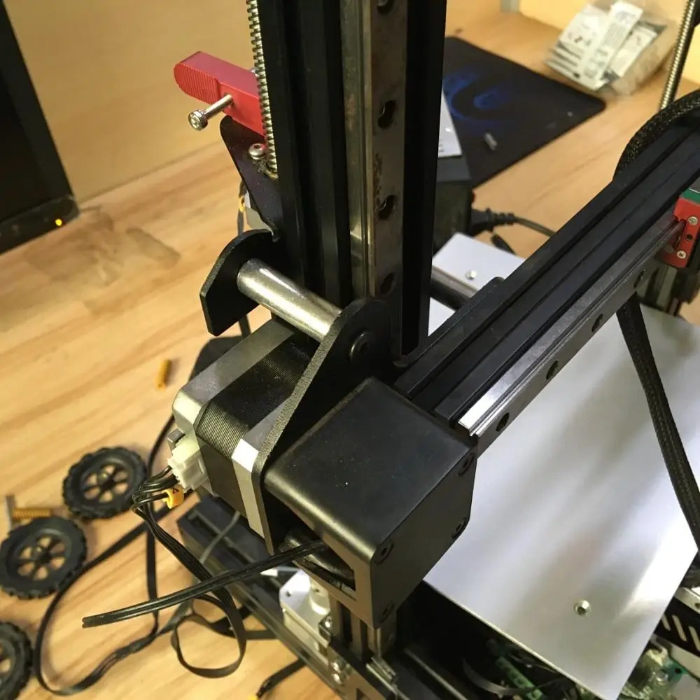 Funssor 1set BLV TCreality Ender 3 Pro dual Z axis Hiwin MGN12H linear rail mod kit  dual NEMA17  motor mod